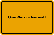 Grundbuchamt Ottenhöfen im Schwarzwald